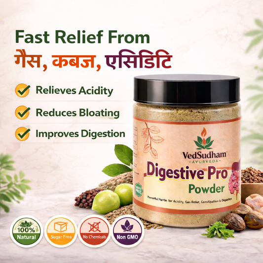 Digestive Pro Powder | Fast-Acting Formula for Gas, Bloating & Indigestion | Ayurvedic Digestive Support | Gentle on Stomach - 300 gram