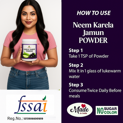 Karela Jamun Powder