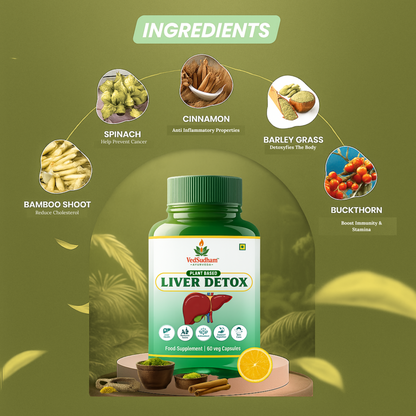 Liver Detox Supplement Capsules