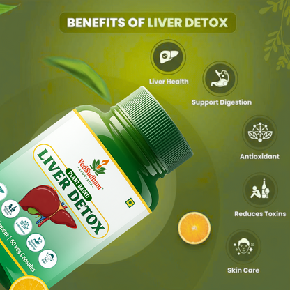 Liver Detox Supplement Capsules