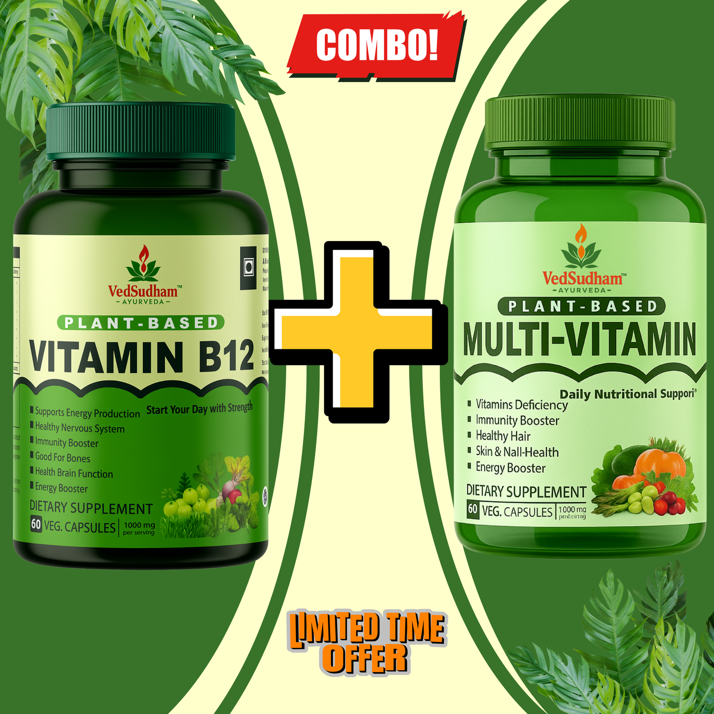 Vitamin B12 + Multivitamin Combo